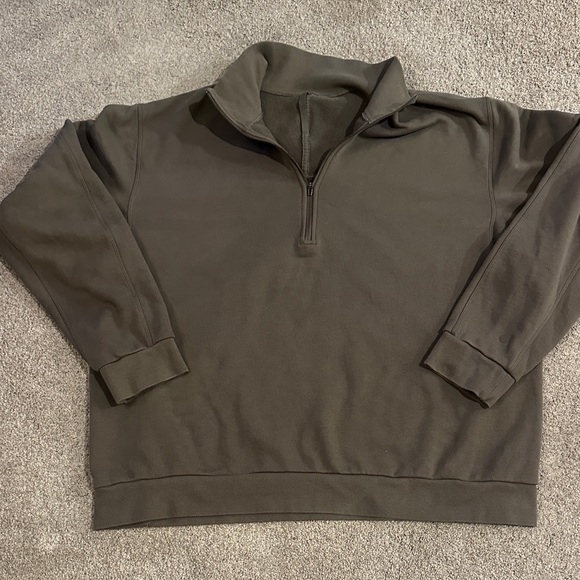 Lululemon Men's Half-Zip Sweatshirt Size L/XL - Picture 1 of 11